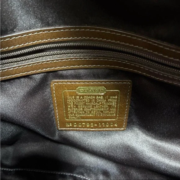 Coach Rare Limited Chelsea Abbey Calf Hair Satchel Brown Leather Laced Bag - Picture 6 of 14